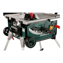 Metabo Tischkreissäge TS 254 mit Untergestell und Trolleyfunktion Karton