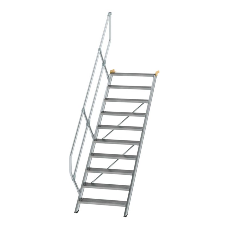 MUNK Aluminium-Treppe Stufen 45° 10 Stufen