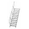 MUNK Aluminium-Treppe Stufen 45° 11 Stufen