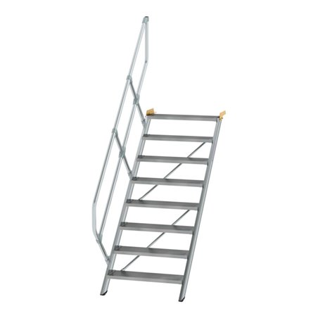 MUNK Aluminium-Treppe Stufen 45° 8 Stufen