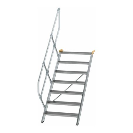 MUNK Aluminium-Treppe Stufen 45° 7 Stufen