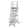 MUNK Aluminium-Plattformtreppe fahrbar 60° 11 Stufen