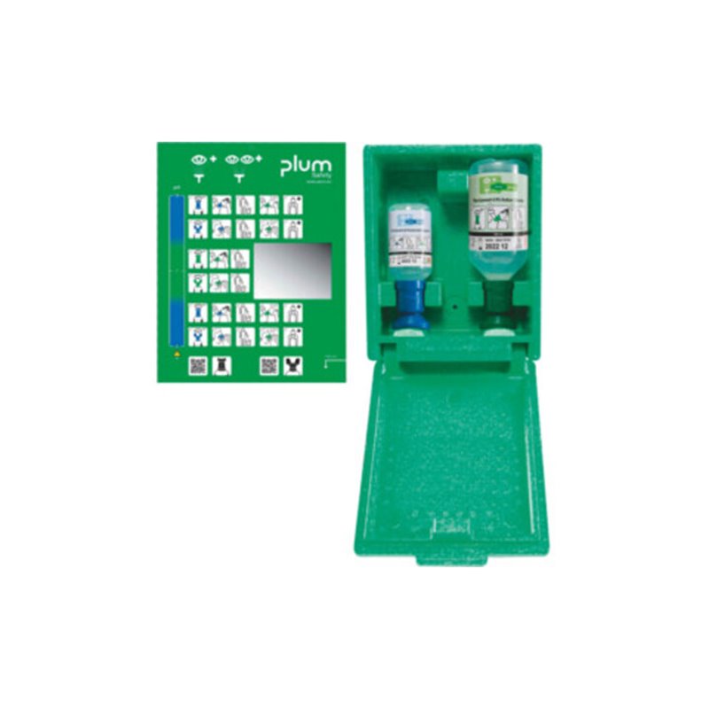 Plum Augen Notfallstation in Wandbox