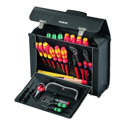 Parat Leder-Montagetasche Mit Mittelwand, 400 mmx140 mmx280 mm