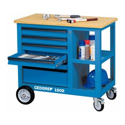 Gedore Rollwerkbank, Maße: H 875 x B 950 x T 550 mm