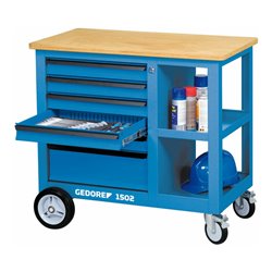 Gedore Rollwerkbank, Maße: H 875 x B 950 x T 550 mm