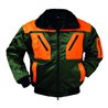 Forstpilotenjacke Gr.M grün/orange 70%Polyacryl/30%Polyester Webpelzfutter