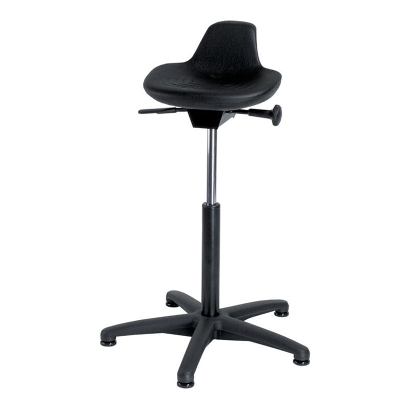 Topstar Stehhilfe mit Gleitern Sitzhöhe 590-840mm PU-Sitz Integralschaum