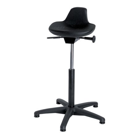 Topstar Stehhilfe mit Gleitern Sitzhöhe 590-840mm PU-Sitz Integralschaum