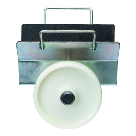 BS Rollen Plattenklemmwagen mit Kunststoffrad Klemmbreite 0-70 mm