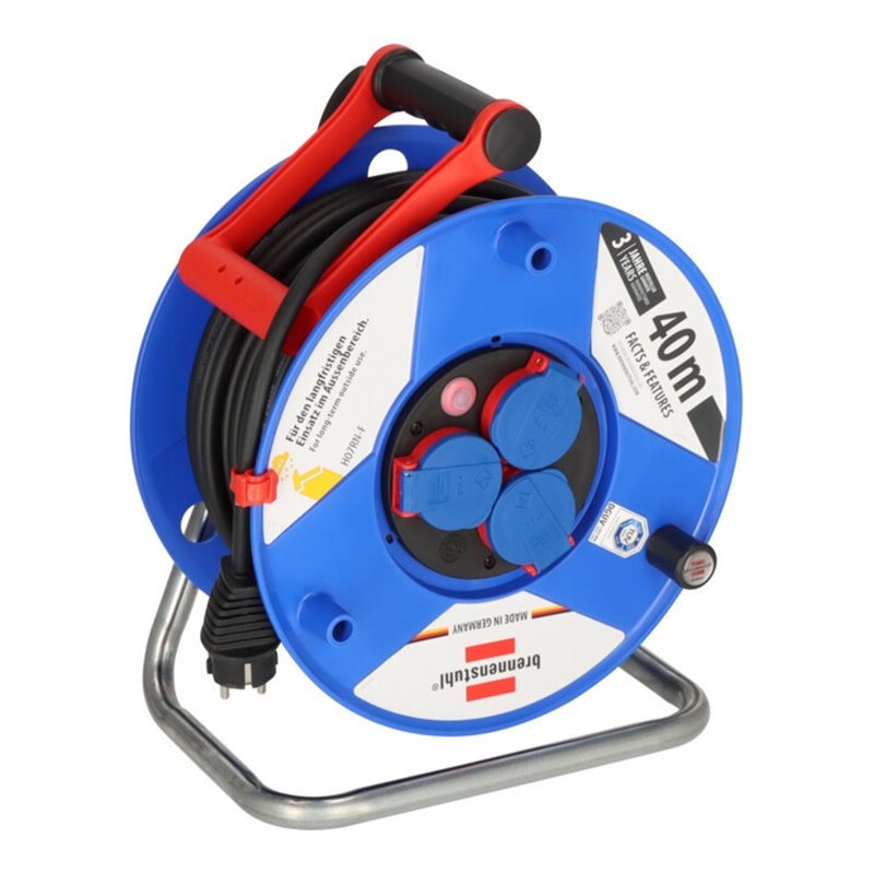 Garant IP44 Gewerbe-/Baustellen-Kabeltrommel 40m H07RN-F 3G1,5