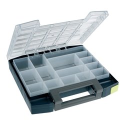 raaco Sortimentskoffer Boxxser 55 5x10-25 Einsteckfächer‚ lose PP/PC