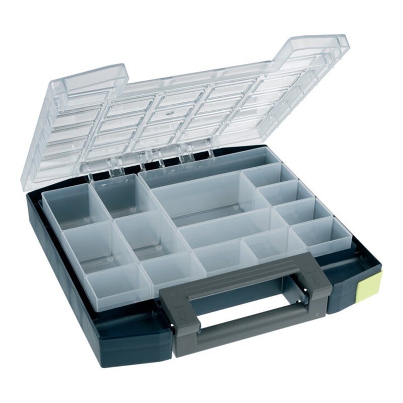 raaco Sortimentskoffer Boxxser 55 5x10-25 Einsteckfächer‚ lose PP/PC
