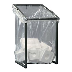 Abfallsammler H1230xB730xT695mm 1000l anthrazit-eisenglimmer,DB703 stationär