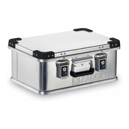 ZARGES Aluminiumbox 24l L500xB340xH200mm Dichtung Federfallgr. u.Klappverschl.