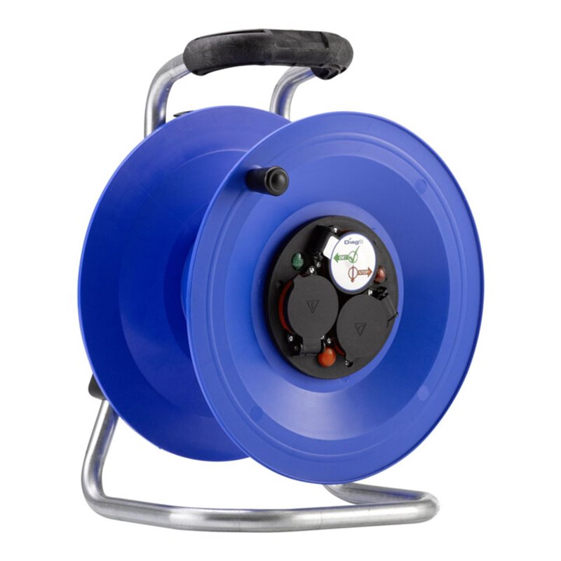 HEDI Kunststoff-Kabeltrommel Professional, leer, IP44