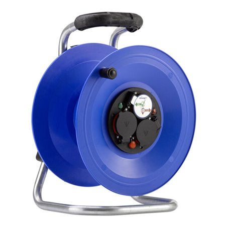 HEDI Kunststoff-Kabeltrommel Professional, leer, IP44