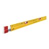 STABILA Teleskop-Wasserwaage Type 106 TM 216 - 379 cm mit Seltenerd-Magnetsystem