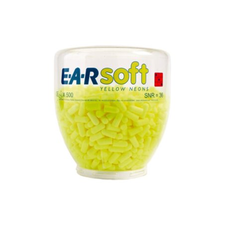 3M Gehörschutzstöpsel Ear Soft Yellow Neon Nachfülldispenser