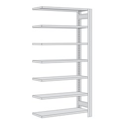 Regalwerk BERT Kanban-Regal Anbaufeld