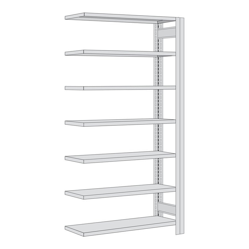 Regalwerk BERT Kanban-Regal Anbaufeld