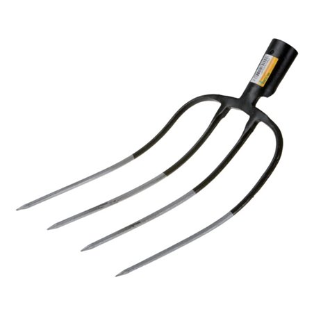 Freund Victoria Dunggabel Zinken-L.310mm 4 Zinken norddeutsch geschmiedet,o.Stiel G.800g