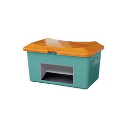 CEMO Streugutbehälter Plus3 mit Entnahme grün/orange