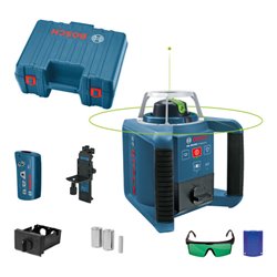 Bosch Rotationslaser GRL 300 HVG mit RC 1 und WM 4