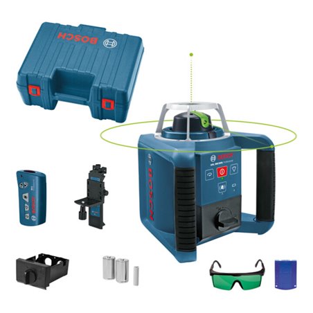 Bosch Rotationslaser GRL 300 HVG mit RC 1 und WM 4