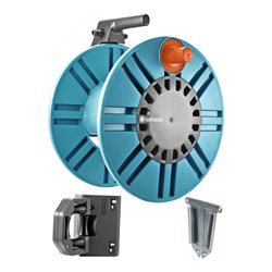 GARDENA Wand-Schlauchtrommel 60 mit Schlauchführungsrolle Classic