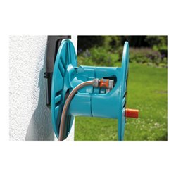 GARDENA Wand-Schlauchtrommel 60 mit Schlauchführungsrolle Classic