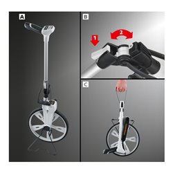 Laserliner Roll-Entfernungsmesser RollPilot D12