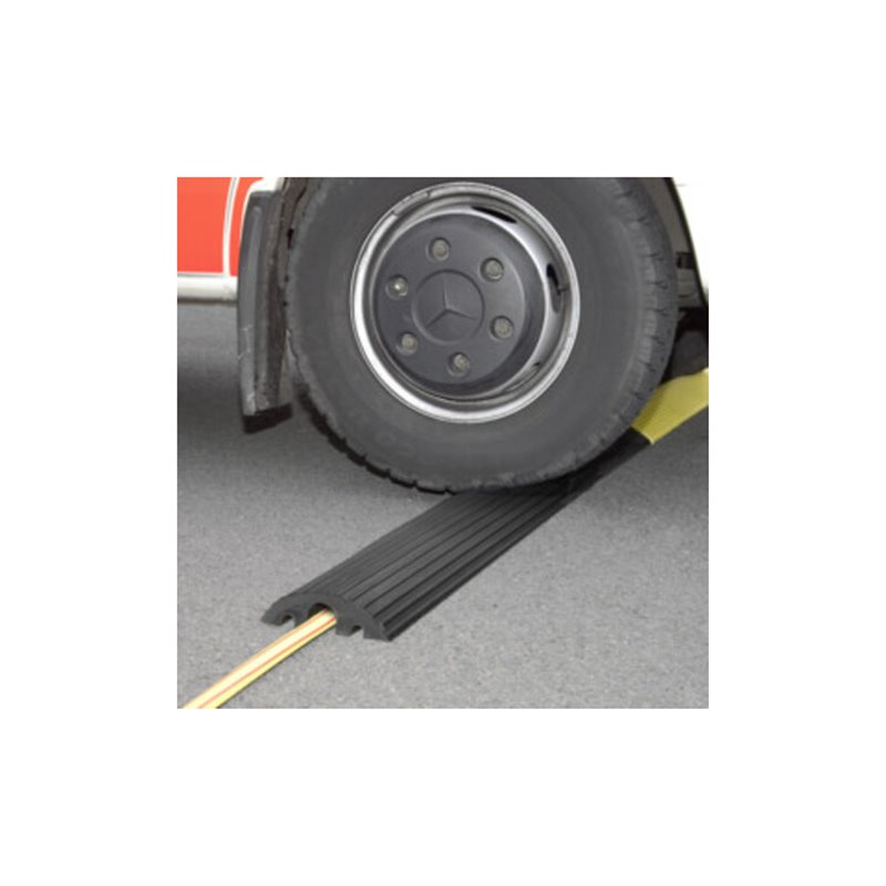 Moravia Kabelbrücke klein gelb 3 Kabelkanäle 1200 x 210 x 65 mm