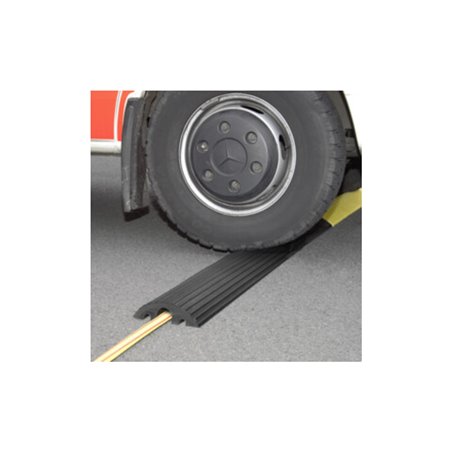 Moravia Kabelbrücke klein gelb 3 Kabelkanäle 1200 x 210 x 65 mm