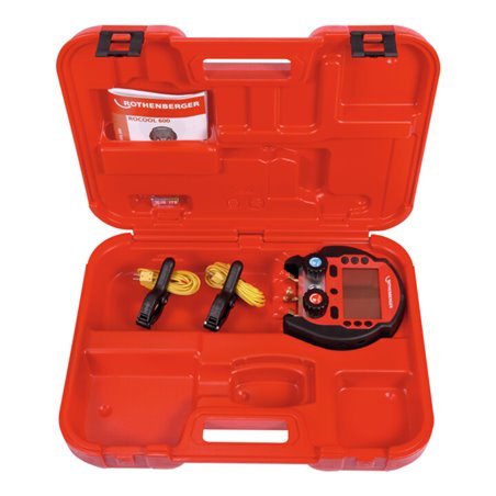 Rothenberger ROCOOL 600 Set mit 2 Temperaturklemmen im Koffer