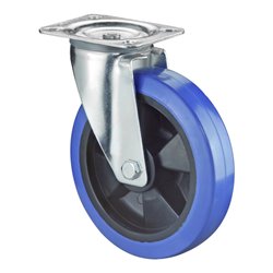 BS Rollen Transportrolle L400.B61.200 Lenkrolle, Raddurchmesser 200 mm,