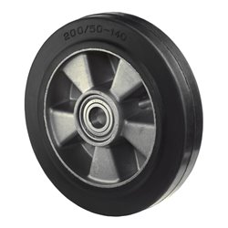 BS Rollen Gummirad B80.200 Raddurchmesser 200 mm