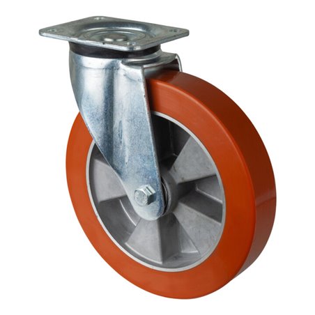 BS Rollen Schwerlastrolle L600.B90.250 Lenkrolle, Raddurchmesser 250 mm,