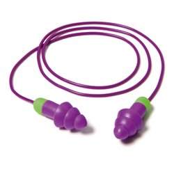 Moldex Wiederverwendbare Gehörschutzstöpsel Rockets Cord, ein Paar im PocketPak SNR 30 dB