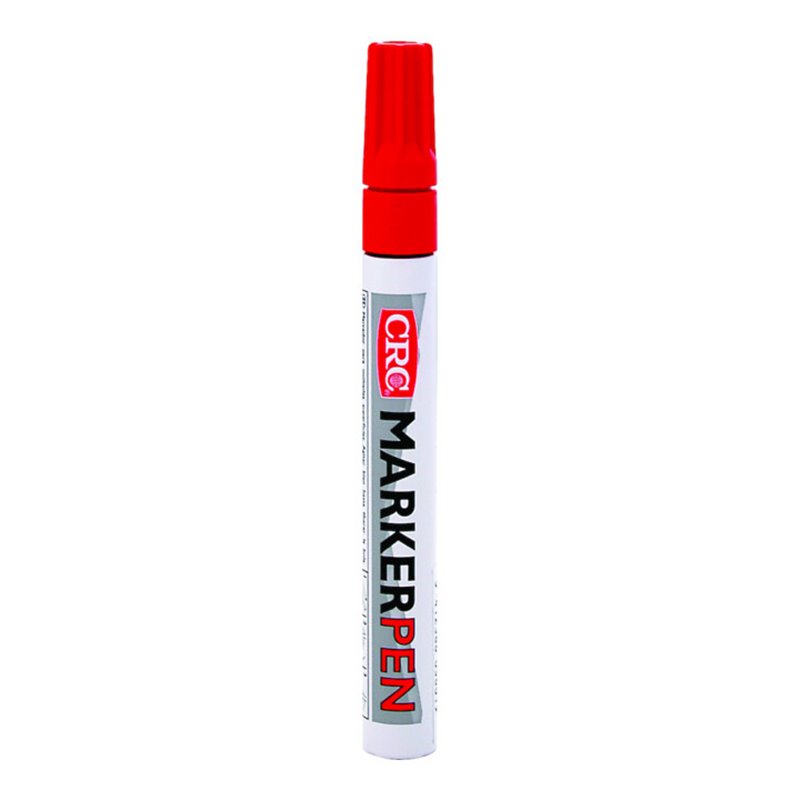 CRC Permanentmarker MARKERPEN rot Strich-B.1-4,5mm Schreibspitze wasserfest