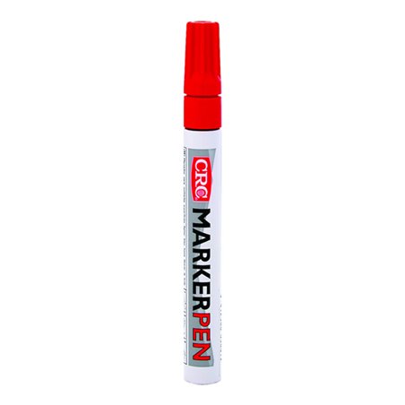 CRC Permanentmarker MARKERPEN rot Strich-B.1-4,5mm Schreibspitze wasserfest