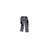 Terrax Damenhose Gr. 38 grau/schwarz 65%PES/35%BW
