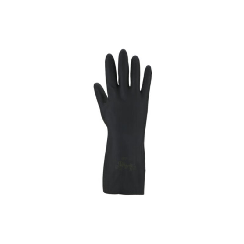 Chemiehandschuh Gr.10 schwarz EN 388,EN 374 Kat.III