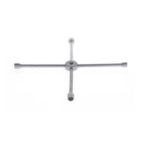 Gedore Kreuzsteckschlüssel, für PKW/LKW, SW 17 x 19 x 21 x 24 mm, Radkreuzschlüssel, Reifenwechsel Auto, Werkzeug, 28 PR