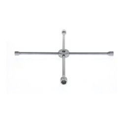 Gedore Kreuzsteckschlüssel, für PKW/LKW, SW 17 x 19 x 21 x 24 mm, Radkreuzschlüssel, Reifenwechsel Auto, Werkzeug, 28 PR