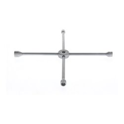 Gedore Kreuzsteckschlüssel, für PKW/LKW, SW 17 x 19 x 21 x 24 mm, Radkreuzschlüssel, Reifenwechsel Auto, Werkzeug, 28 PR