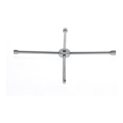 Gedore Kreuzsteckschlüssel, für PKW/LKW, SW 17 x 19 x 21 mm x 1/2', Radkreuzschlüssel, Reifenwechsel Auto, Werkzeug, 28 PRV