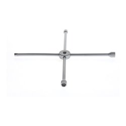 Gedore Kreuzsteckschlüssel, für PKW/LKW, SW 17 x 19 x 21 mm x 1/2', Radkreuzschlüssel, Reifenwechsel Auto, Werkzeug, 28 PRV