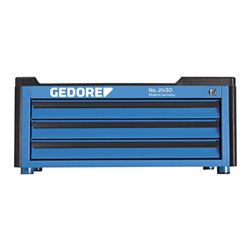 Gedore Werkzeugtruhe mit 3 Schubladen, H 345 x B 775 x T 475 mm