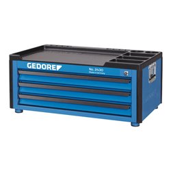 Gedore Werkzeugtruhe mit 3 Schubladen, H 345 x B 775 x T 475 mm